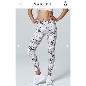 Varley "Crenshaw" legging in Ink Vintage Floral